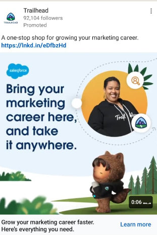 LinkedIn Ad Sample