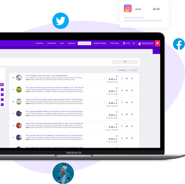 Walee Enterprise Social Listening