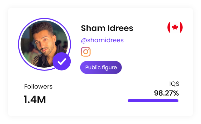 Sham Idrees Influencer Insights