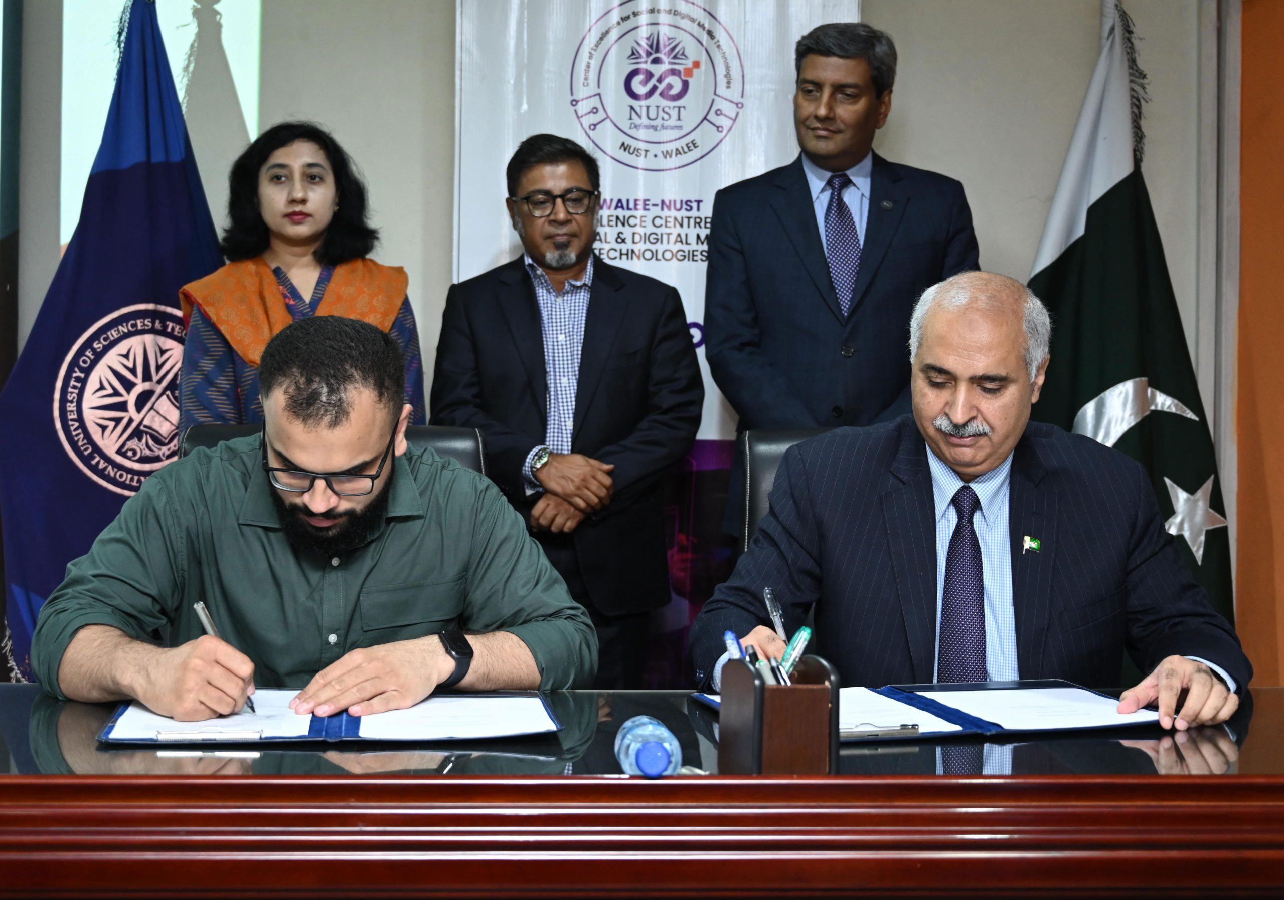 CEO Walee and NUST-SEECS sign an agreement to set up CoE