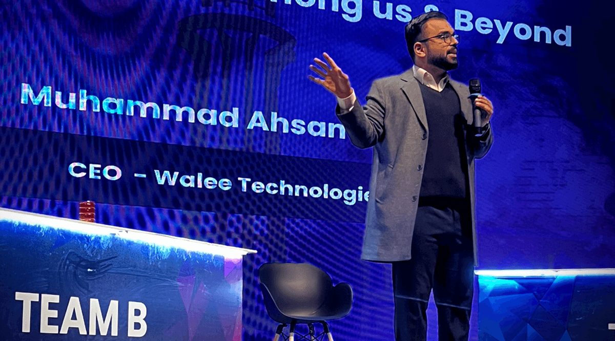 CEO Walee, Ahsan Tahir at FutureFest