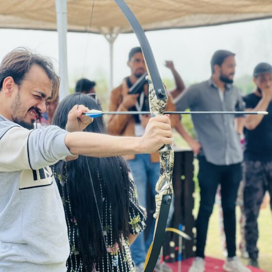 Team Walee fully committed to the game of Archery