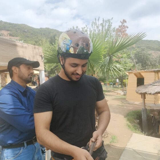 Ziplining at Mabali Resort