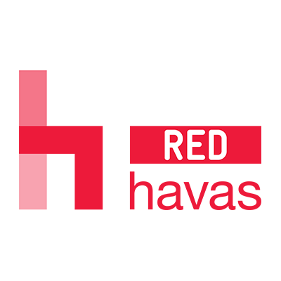 Red Havas brand campaign banner
